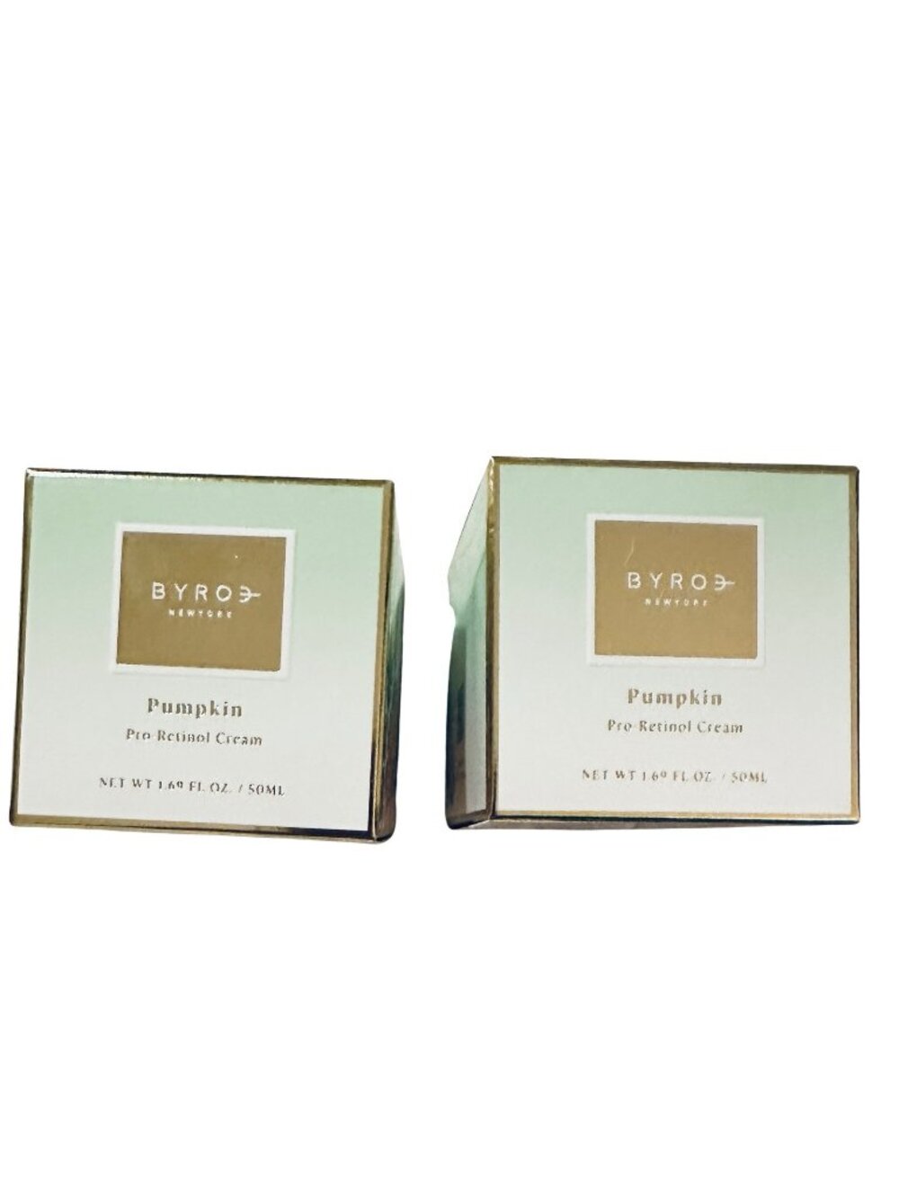TWO  Pumpkin Pro-Retinol Cream Full Size 1.69 fl oz (50 Ml) NIB